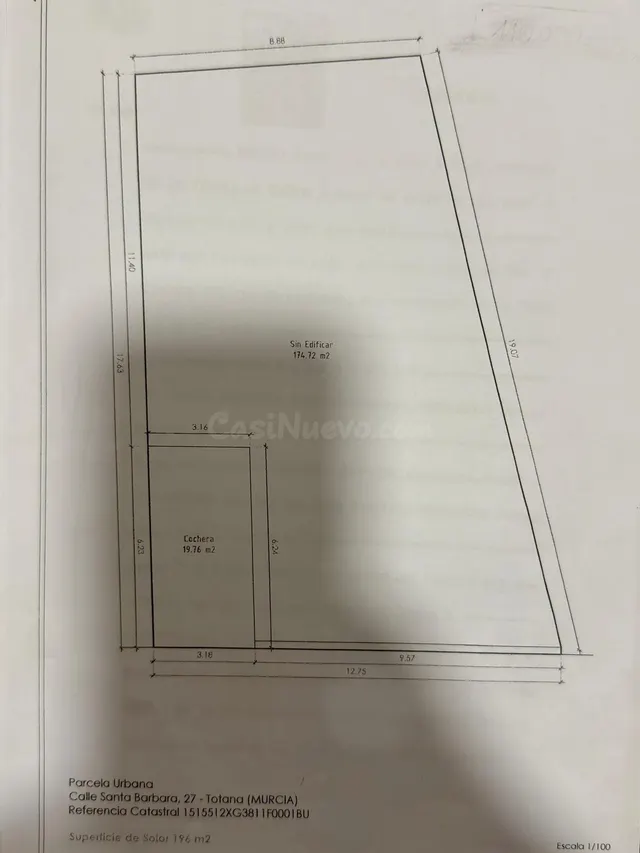 SOLAR URBANIZABLE ZONA JUZGADOS TOTANA Construye aquí tu sue - foto 2