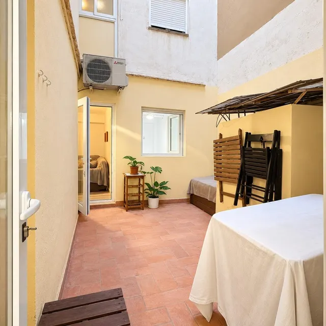 PISO AMUEBLADO DE 2 DORMITORIOS Y 2 BAÑOS CON PATIO PRIVADO EN NATZARET — 9