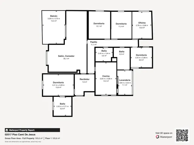 Piso 5 habitaciones 172m² en venta - Bons Aires — 35