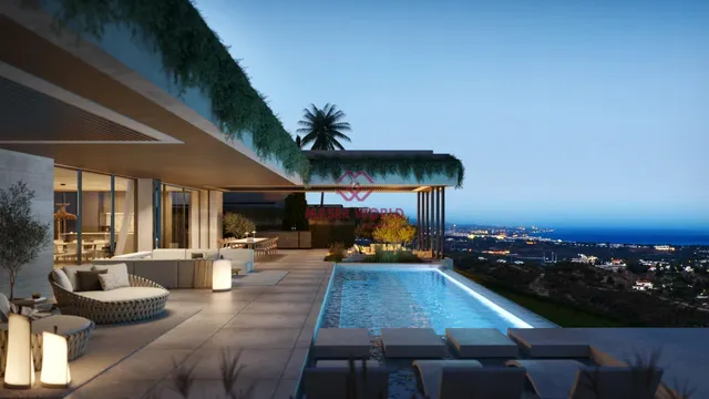 VILLAS DE LUJO DE OBRA NUEVA CON VISTAS AL MAR EN BENAHAVIS — 3