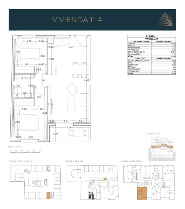 Apartamento 2 habitaciones 88m² en venta - Las Flores — 21