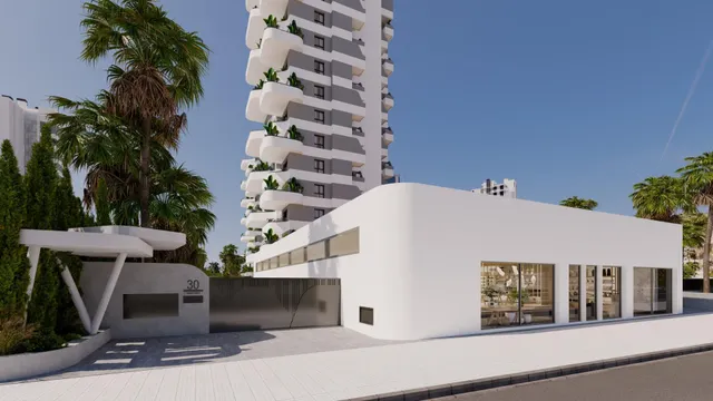 Apartamento de nueva construcción con 3 dormitorios a la venta a solo 450 m de la playa en Calpe — 21
