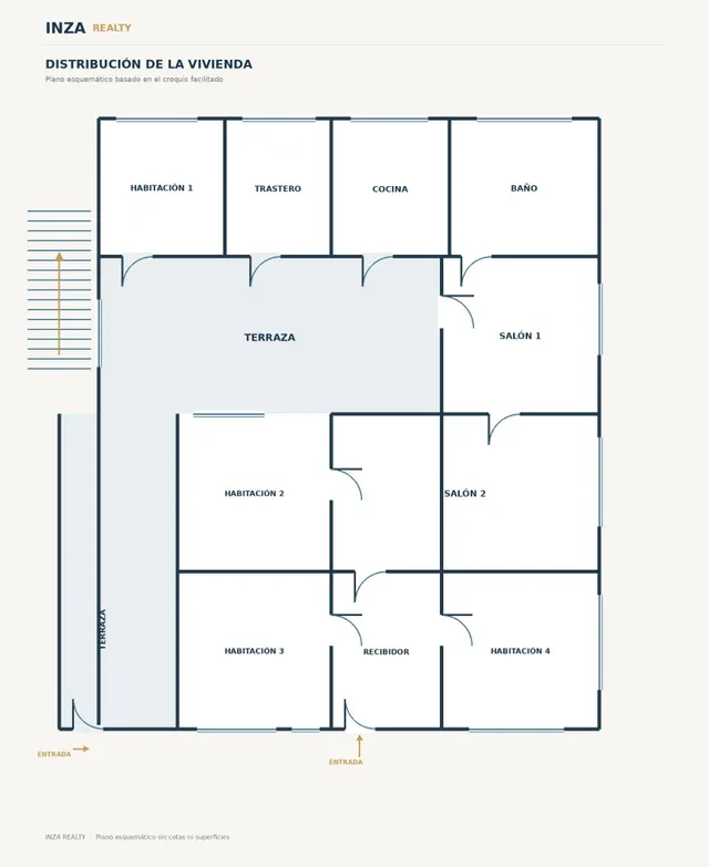Casa independiente de 200 m2 con cinco habitaciones, dos cocinas y solárium en San José de la Vega — 26