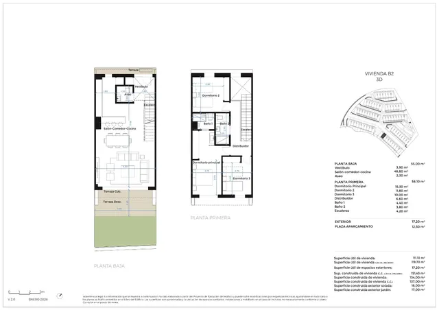 Pareado 3 habitaciones 137m² en venta - La Cala de Mijas — 17