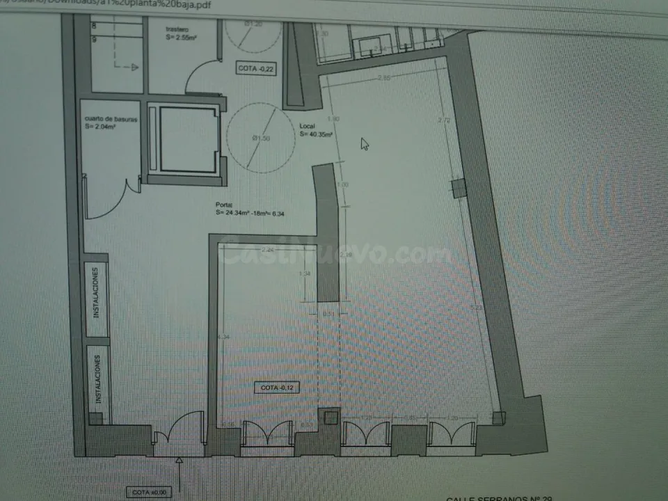 Local comercial 54m² en alquiler - Centro