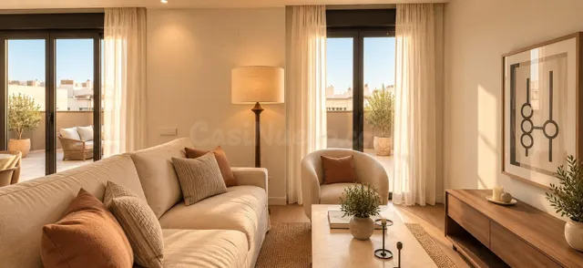 Ático de lujo con terraza y garaje en Valencia — 2