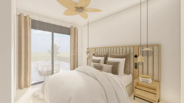 Elegantes villas adosadas de obra nueva con piscina privada cerca del mar en Santiago de la Ribera — 6