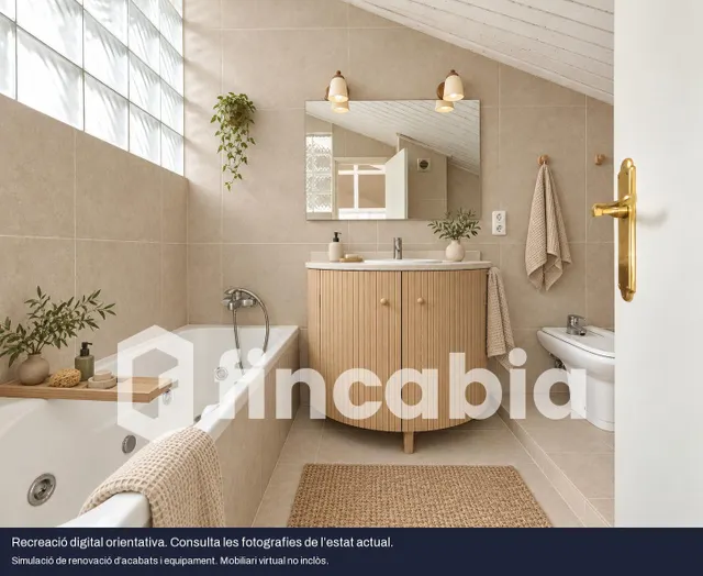 Casa para reformar con patio, balcones y local en Breda — 13