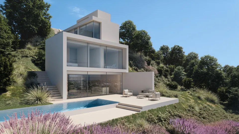 ✓Villa de Lujo con Vistas Panorámicas al Mar en Benissa, Costa Blanca.