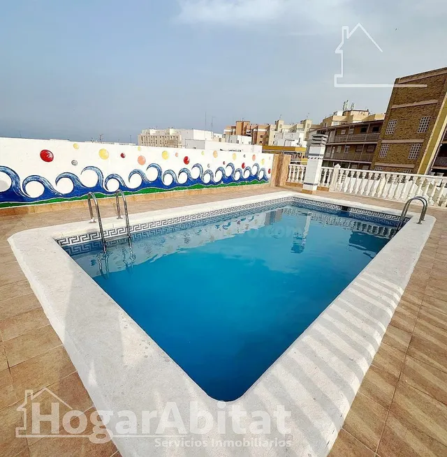 ¡VISTAS AL MAR! REFORMADO EN RESIDENCIAL CON PISCINA Y BALCÓN, EN LA PLAYA DEL CURA — 5
