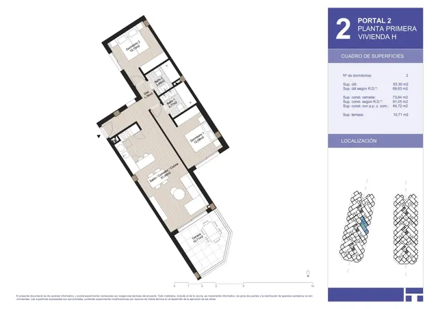 Apartamento 2 habitaciones 91m² en venta - EL MORCHE — 10