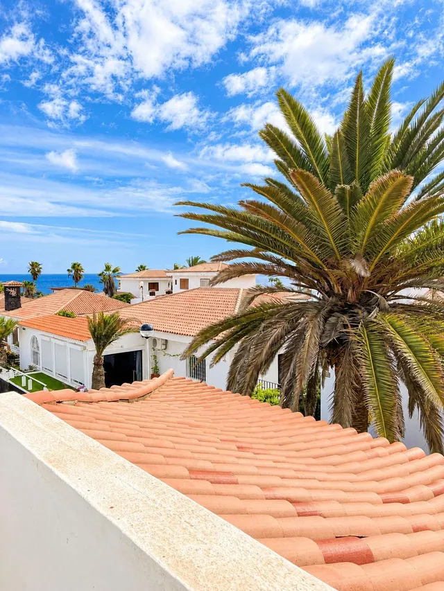 Casa independiente con vistas al mar y al Teide, garaje doble y piscina comunitaria — 30