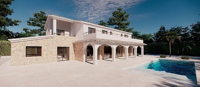 ?Finca Rustica Proyecto Construcción Benissa Alicante Costa 
