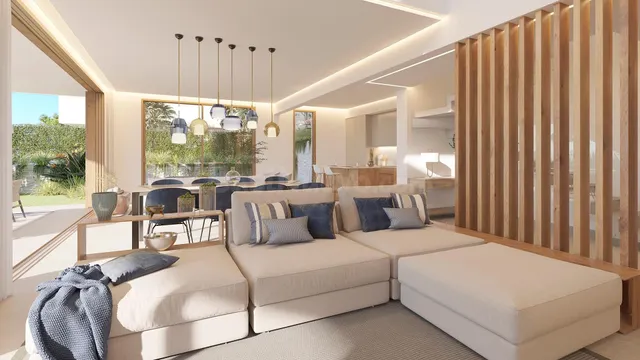 CASAS ADOSADAS EN CONSTRUCCIÓN ESTEPONA CON VISTAS AL MAR - foto 3