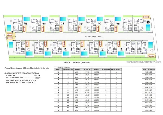Villa 4 habitaciones 130m² en venta - Pueblo 8 — 17