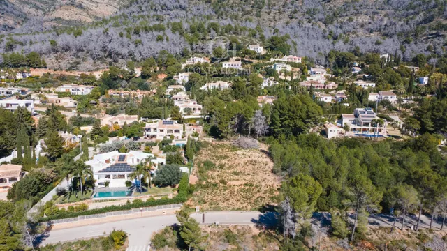 En venta parcela con licencia y proyecto de villa de lujo en la prestigiosa zona del montgo javea — 27
