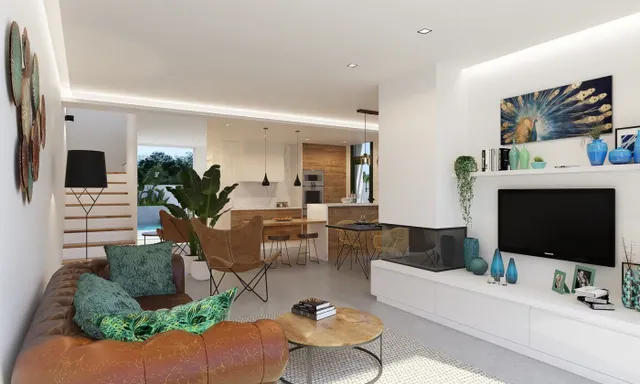 Villas independientes y semi adosadas de obra nueva en el típico pueblo de Daya Nueva. — 3