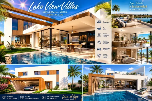 Lake View Villas: Lujo y Exclusividad frente al Lago