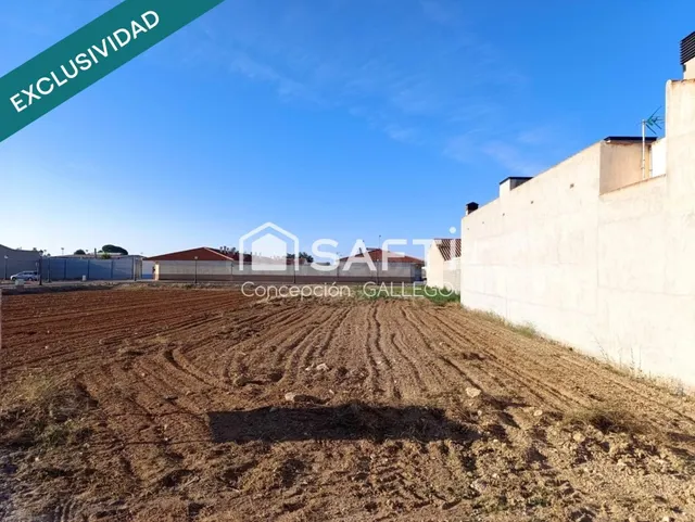 Terreno urbano listo para construir:
