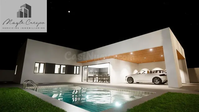 Casa de diseño en parcela de 985 m2 en Cúllar Vega (El Vento