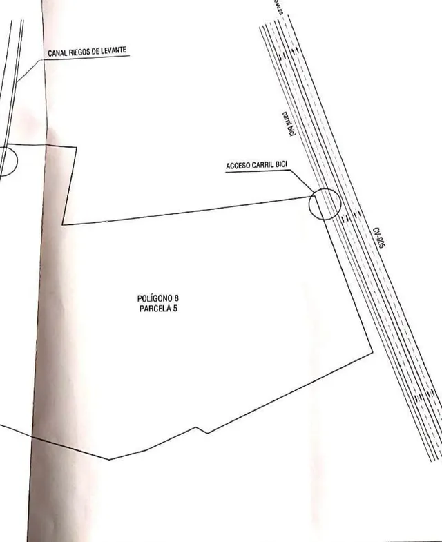 Terreno en venta muy cerca del de los karts Quesada Rojales