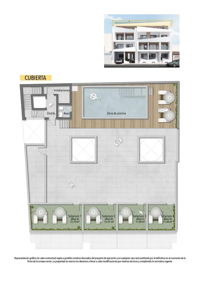 Modernos Apartamentos a 250m de la Playa del Cura en Torrevieja — 13