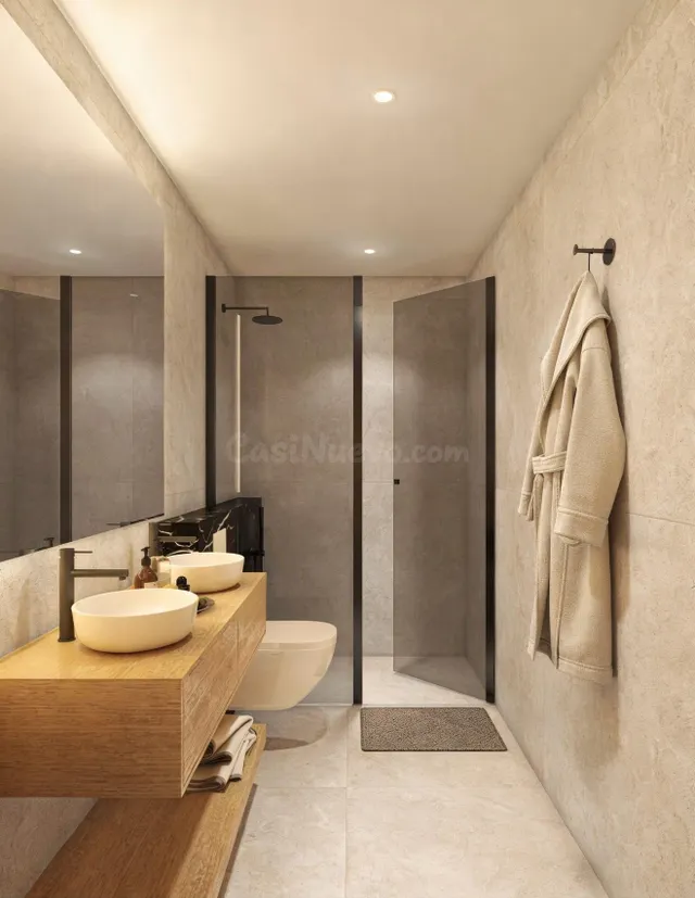 Bungalow de planta alta con 2 dormitorios y solarium privado - foto 5