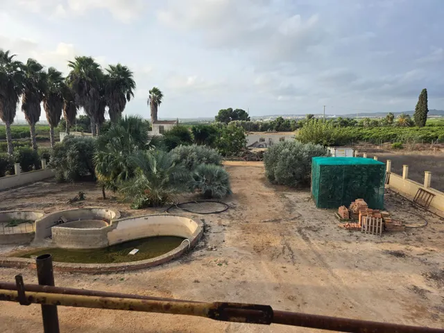 Espectacular finca rústica con proyecto de construcción y licencia en Los Montesinos — 7