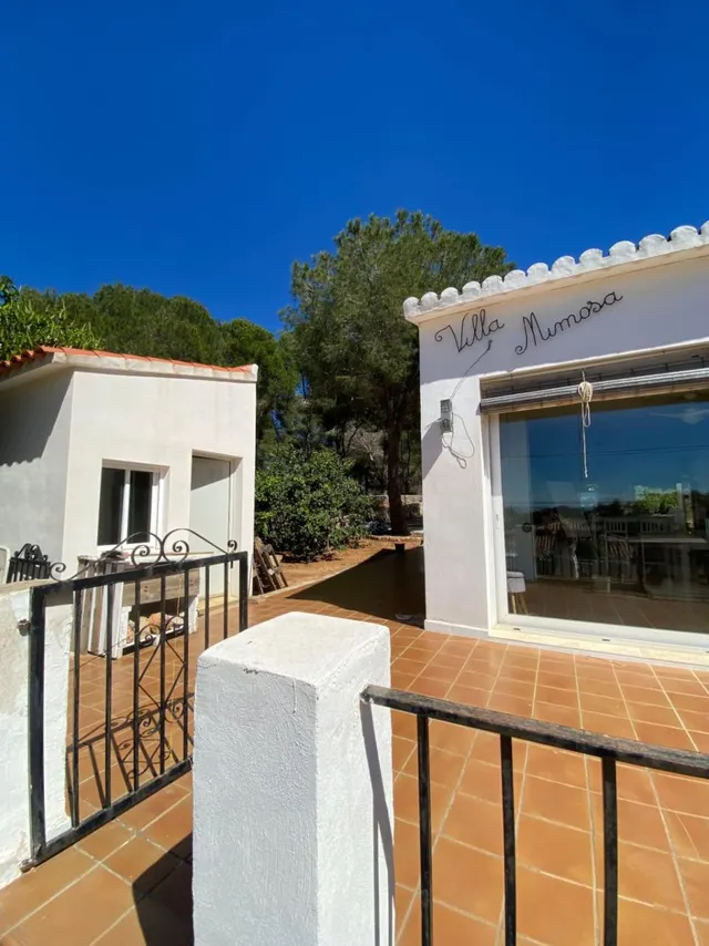 Villa Ibicenca con vistas panorámicas al Mar y a la Montaña en Dénia — 49