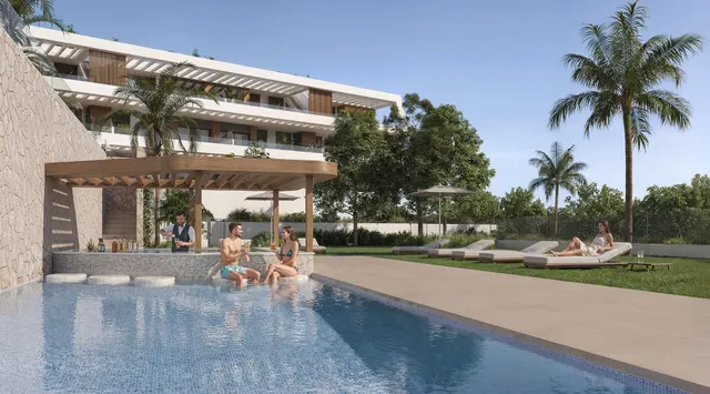 Apartamento con terraza de 34 m2 en Balcón de Finestrat — 10