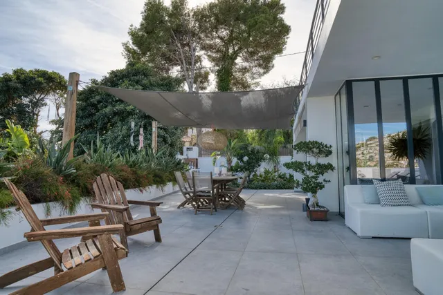 Villa moderna con vistas al mar en Benissa Costa — 15