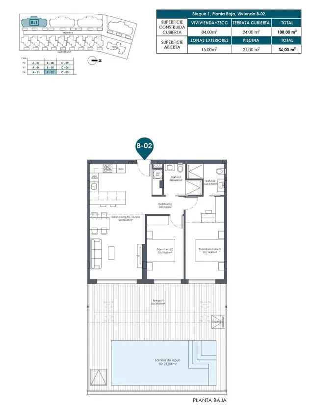 Apartamento 2 habitaciones 84m² en venta - Las Lomas del Rame-Bahía Bella — 13