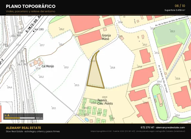 SOLAR DE EQUIPAMIENTOS EN SANT PERE MOLANTA VILAFRANCA DE 3.459 M2 — 6