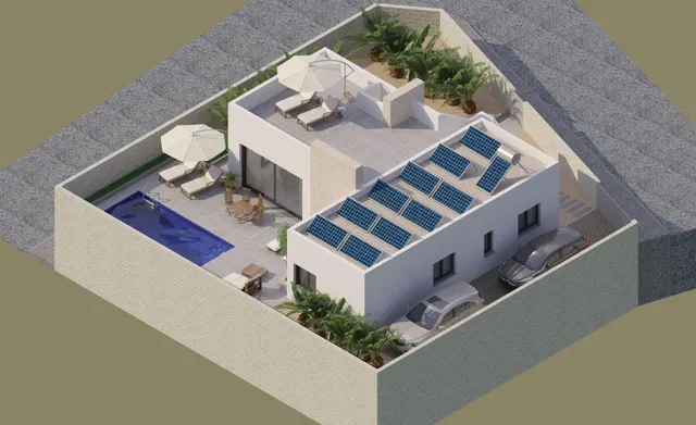 VILLA MODERNA DE NUEVA CONSTRUCCIÓN EN BENIJOFAR — 6