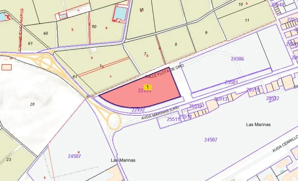 Venta de Terreno Urbano en desarrollo, Roquetas de Mar - Almería