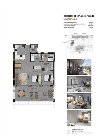 Apartamento 3 habitaciones 131m² en venta - Camporrosso village — 12