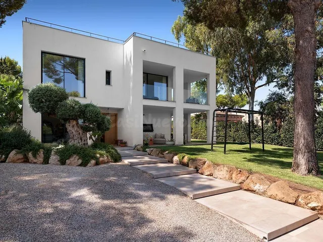 Villa de ensueño con piscina de Bali, jardín y concepto de vida inundado de luz en Santa Ponsa — 4