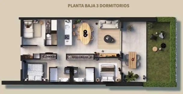 Apartamento en planta baja a los pies de la montaña y a un paso del mar — 15