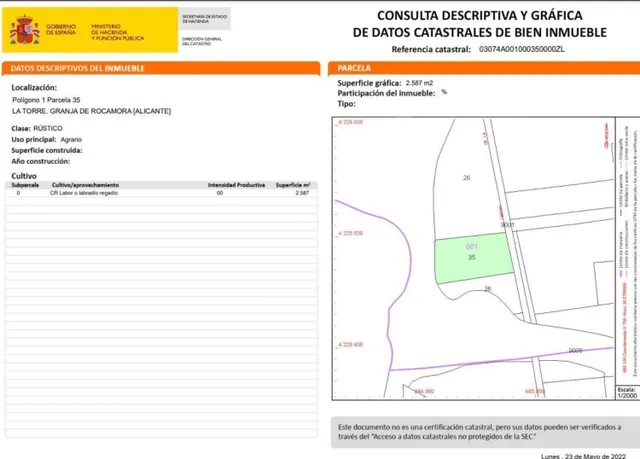 Parcela 9675m² en alquiler - Comunidad valenciana - foto 5