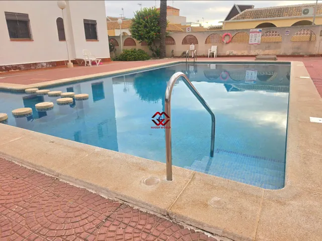 Piso planta baja con dos terrazas, piscina comunitaria y parking en Los Narejos — 29