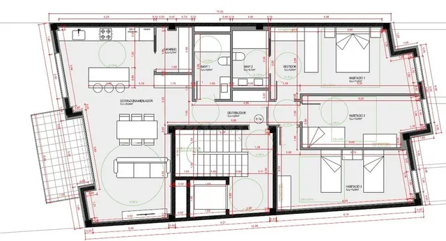SOLAR EN VENTA EDIFICABLE CON PROYECTO HECHO, DE 4 VIVIENDAS - foto 4