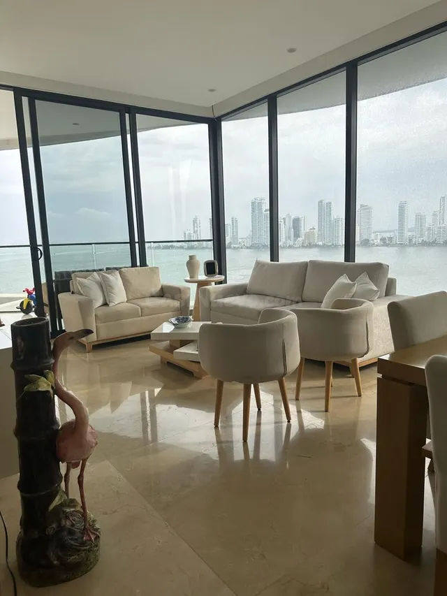 EXCLUSIVO APARTAMENTO EN ARRIENDO - BOCAGRANDE - foto 4
