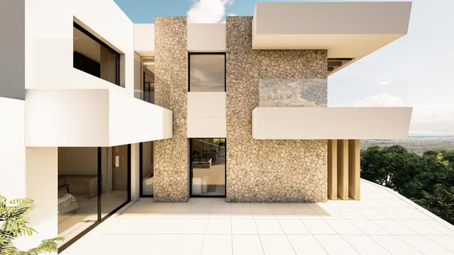 Villa de Obra Nueva con Vistas de 360º en Sa Font Seca — 9
