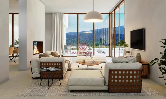 Villa de lujo estilo Ibiza con vistas panorámicas en Las Laderas, Jávea — 4