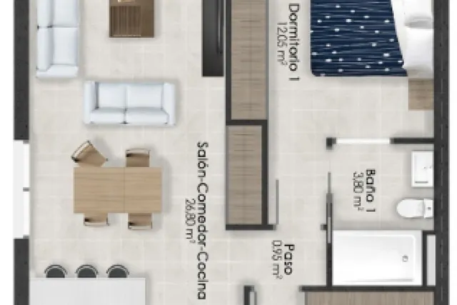 Apartamento 2 habitaciones 71m² en venta - *CONDADO DE ALHAMA — 7