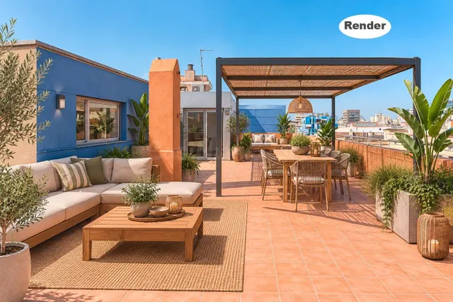 Ático exclusivo con terraza de 155 m2 en el corazón de Poble - foto 2