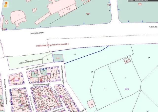 TERRENO RESIDENCIAL EN VILANOVA I LA GELTRÚ – 2.488 m2 - foto 3