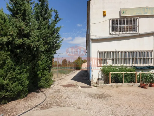 Se vende terreno en la carretera de Ayora con dos naves — 36