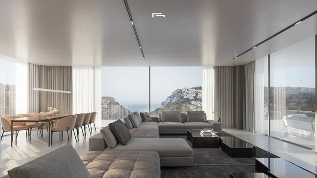 Villa de lujo con 5 dormitorios, piscina privada y magníficas vistas al mar en Moraira — 4