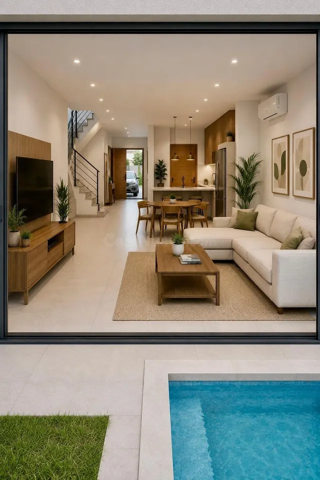 Exclusiva promoción de 2 chalets pareados con piscina privad - foto 2